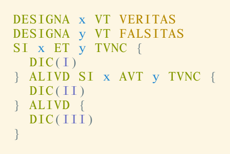 Boolean operators