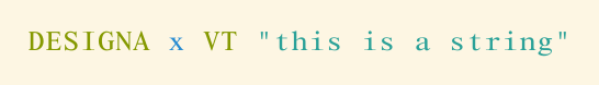String literal