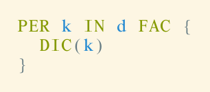 Dict iteration
