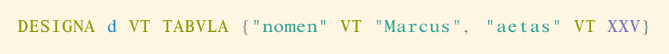 Dict creation